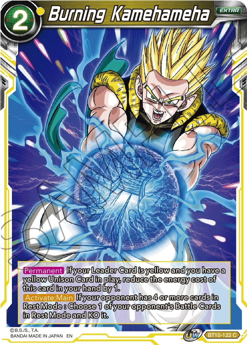 Image for Burning Kamehameha (BT10-122) (DBS-B10) - Dragon Ball Super: Masters