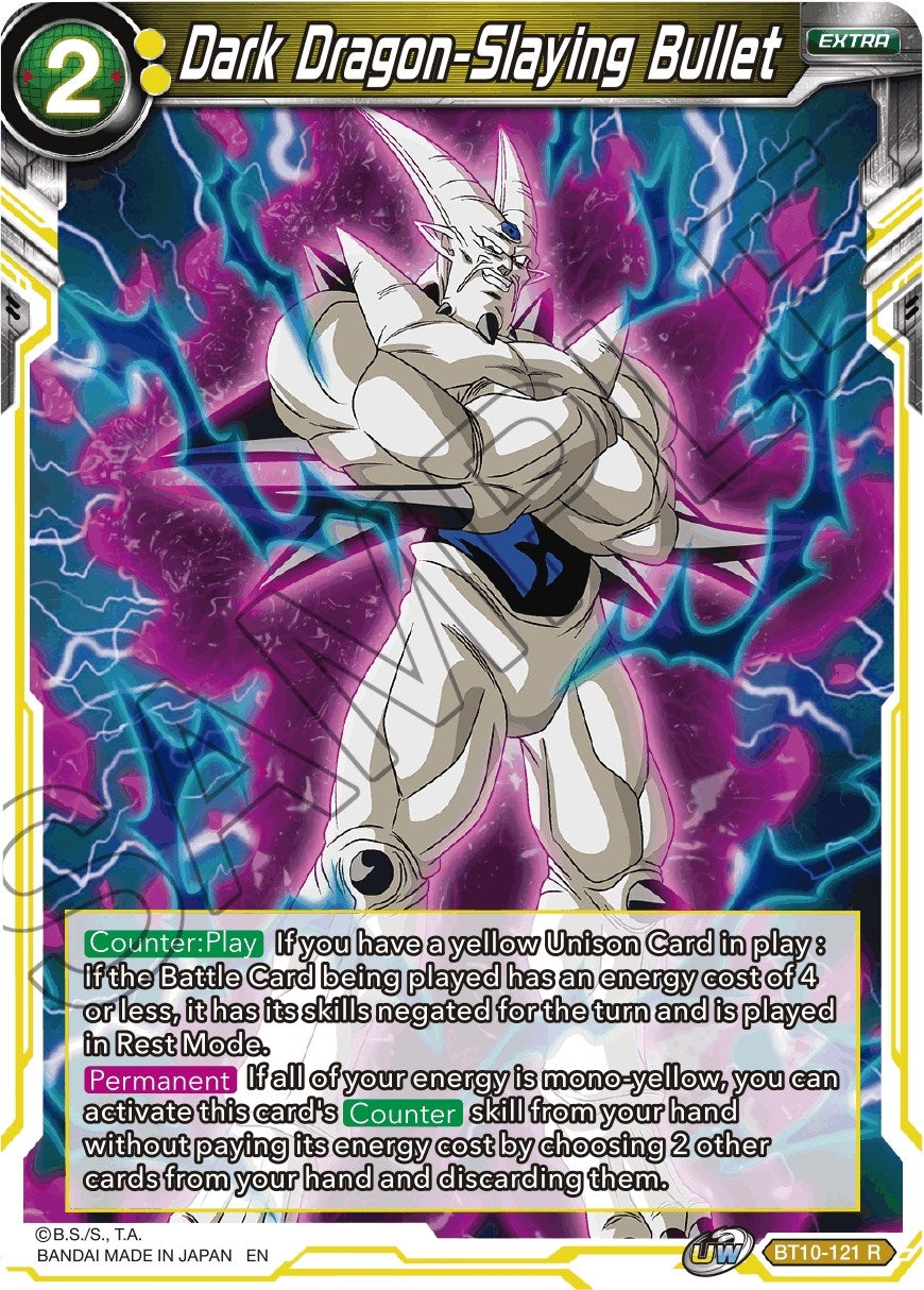 Image for Dark Dragon-Slaying Bullet (BT10-121) (DBS-B10) - Dragon Ball Super: Masters