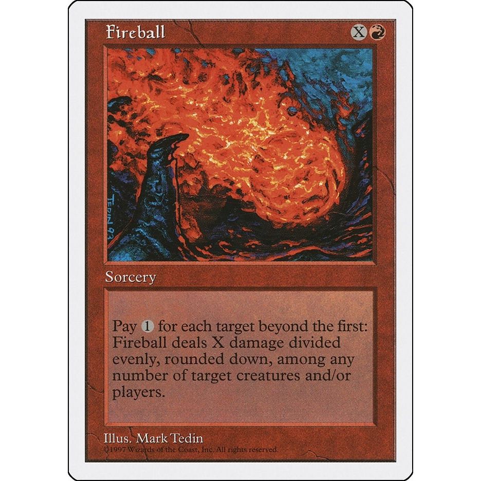 Image for Fireball (5ED) - Magic: The Gathering