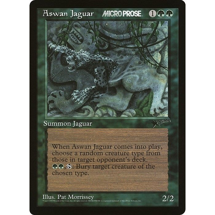 Image for Aswan Jaguar (MicroProse) (OVER) - Magic: The Gathering