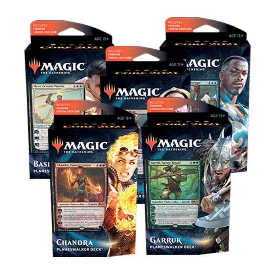 Image for Core Set 2021 - Planeswalker Deck [Set of 5] - Magic: The Gathering