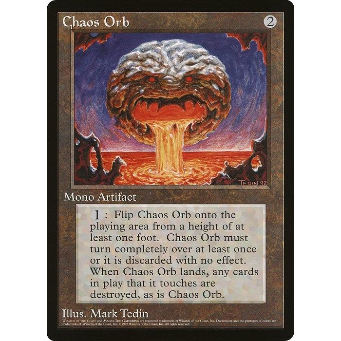 Image for Chaos Orb (InQuest Magazine) (OVER) - Magic: The Gathering