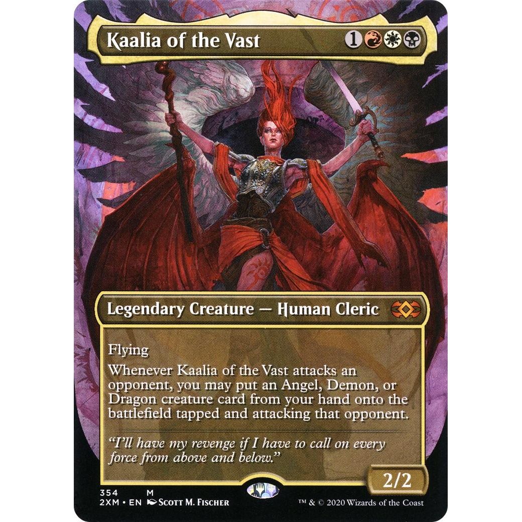 Image for Kaalia of the Vast (Borderless) (354) (2XM) - Magic: The Gathering