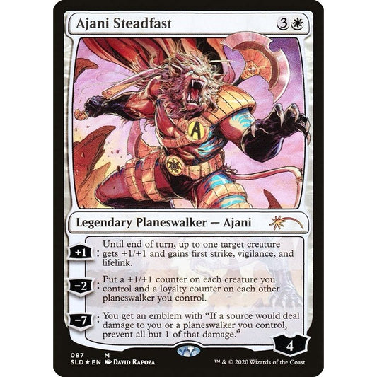 Image for Ajani Steadfast (87) (SLD) - Magic: The Gathering