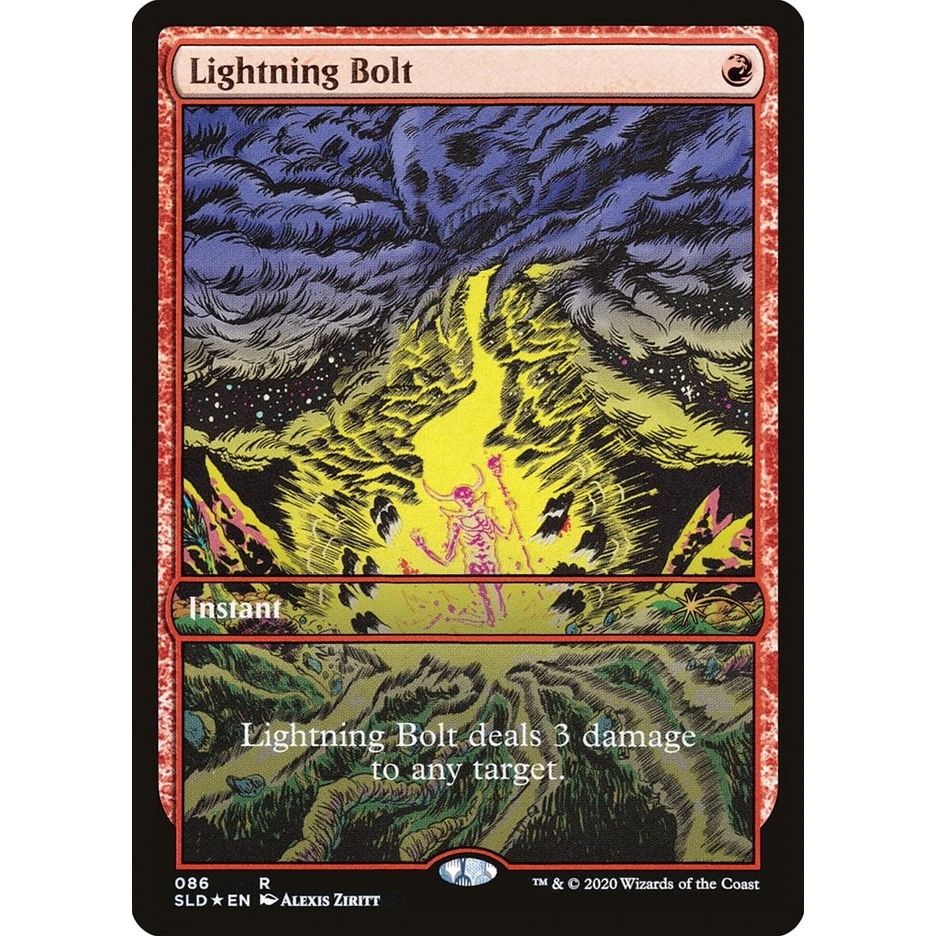 Image for Lightning Bolt (086) (86) (SLD) - Magic: The Gathering