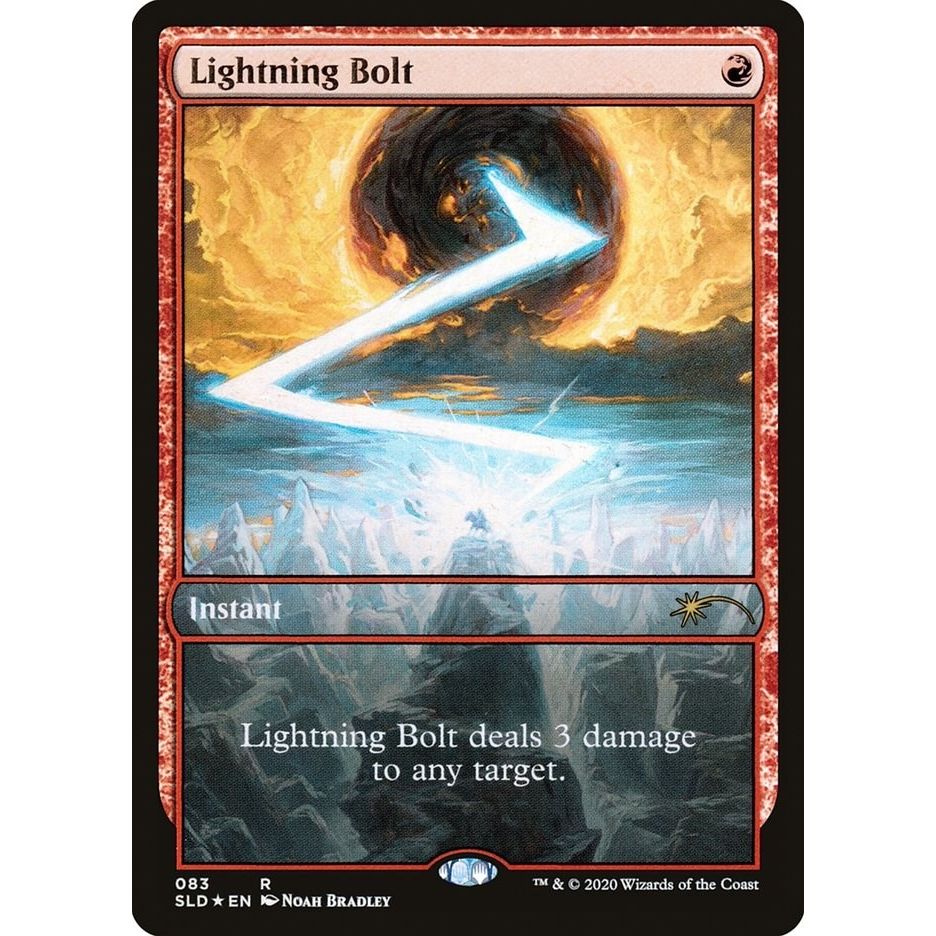 Image for Lightning Bolt (083) (83) (SLD) - Magic: The Gathering