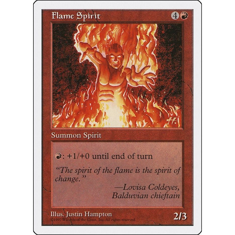 Image for Flame Spirit (5ED) - Magic: The Gathering