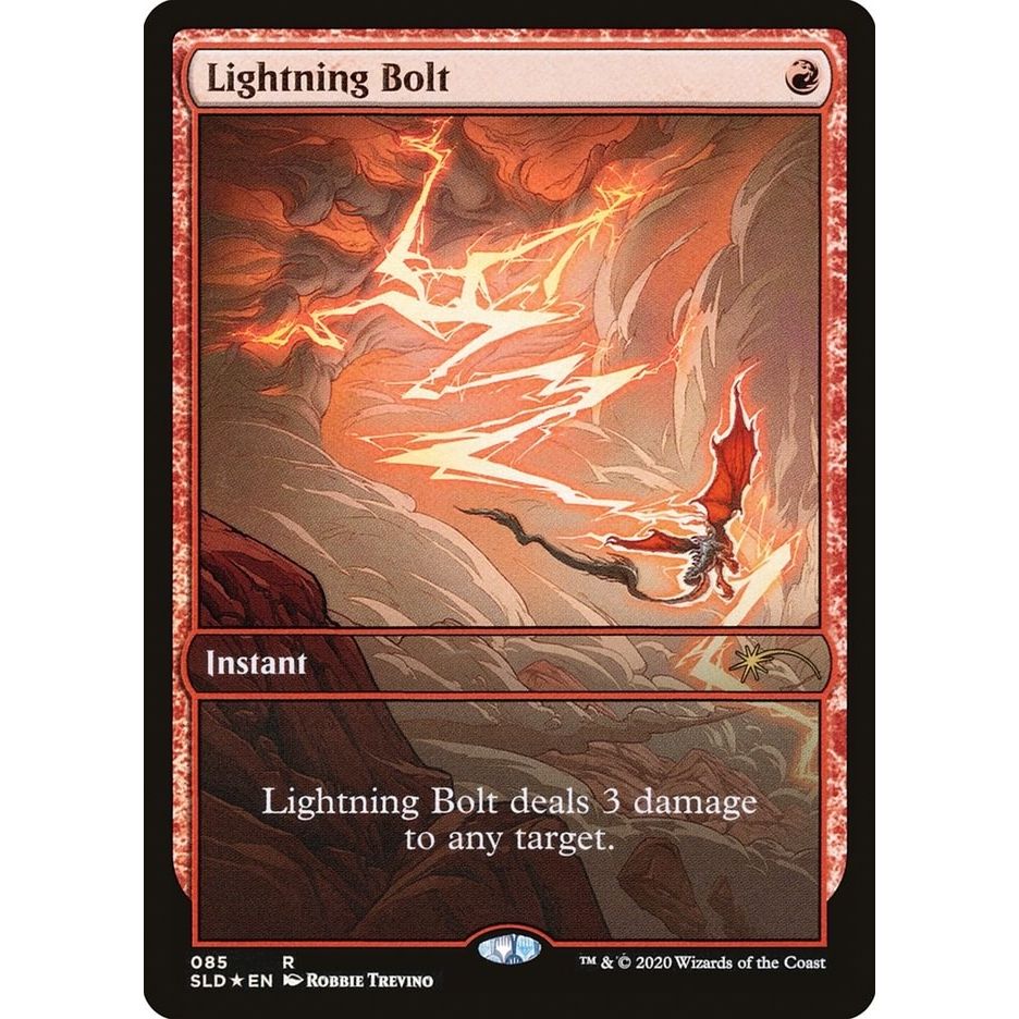 Image for Lightning Bolt (085) (85) (SLD) - Magic: The Gathering
