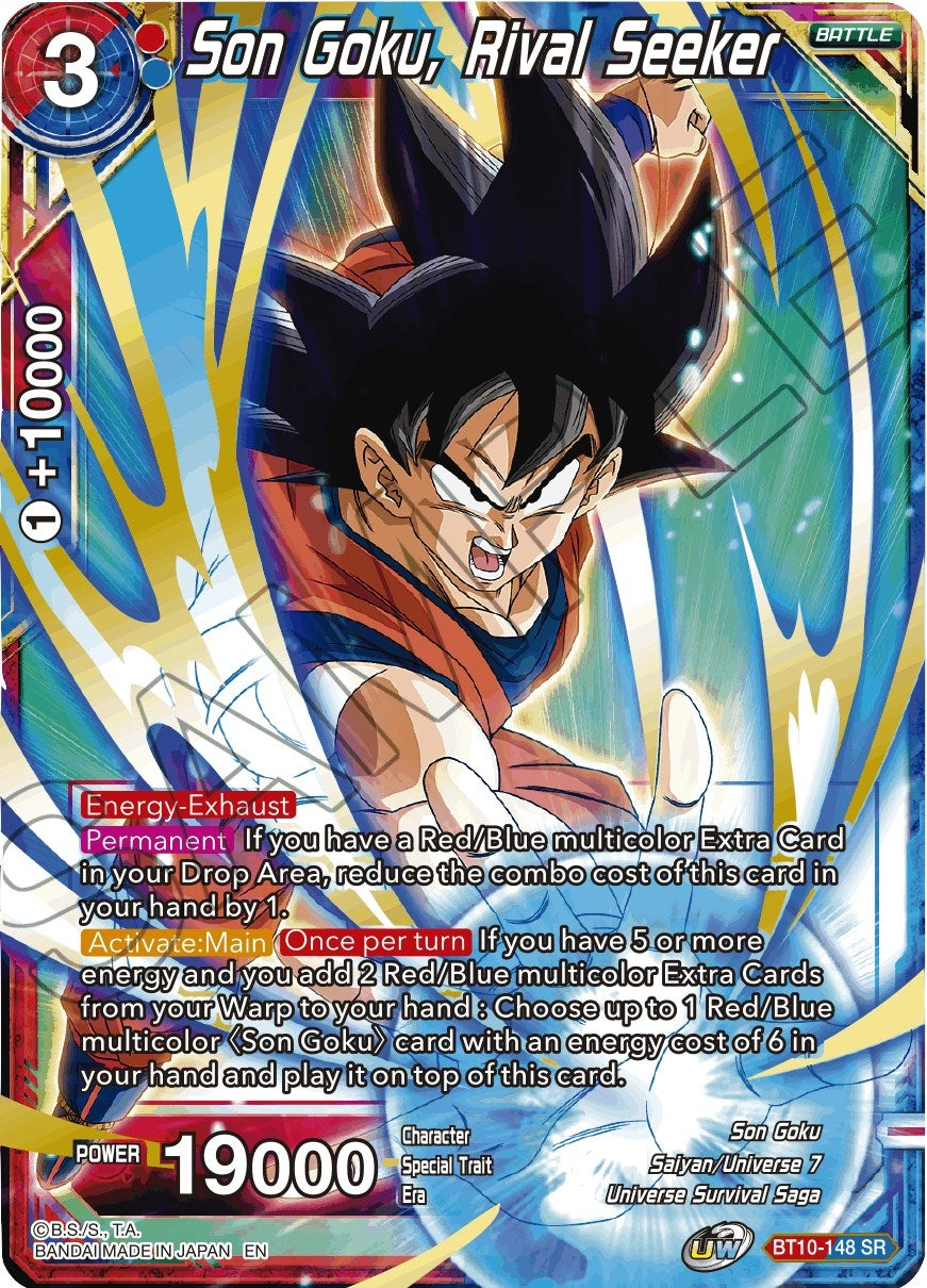 Image for Son Goku, Rival Seeker (BT10-148) (DBS-B10) - Dragon Ball Super: Masters