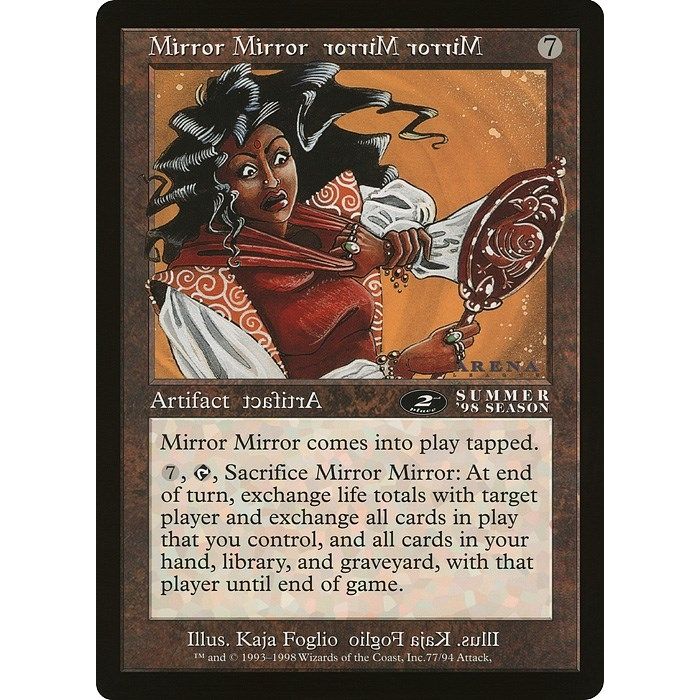 Image for Mirror Mirror (2nd Place) (Arena League) (77) (OVER) - Magic: The Gathering