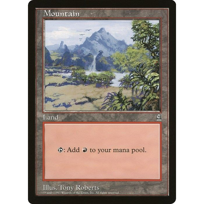 Image for Mountain (Arena League) (OVER) - Magic: The Gathering