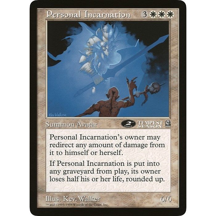 Image for Personal Incarnation (2nd Place) (Arena League) (OVER) - Magic: The Gathering