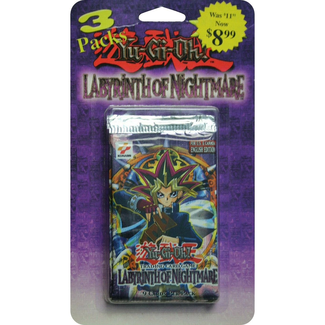 Image for Labyrinth of Nightmare - 3x9 Booster Pack [North American English Unlimited Edition] - YuGiOh