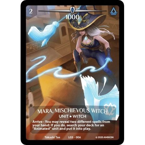 Image for Mara, Mischievous Witch (Full Art) (LGS-006) (PR) - Argent Saga TCG