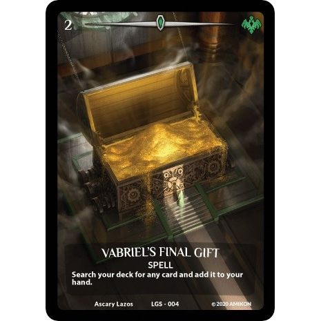 Image for Vabriel's Final Gift (Full Art) (LGS-004) (PR) - Argent Saga TCG