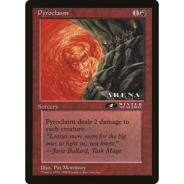 Image for Pyroclasm (4th Place) (Arena League) (OVER) - Magic: The Gathering