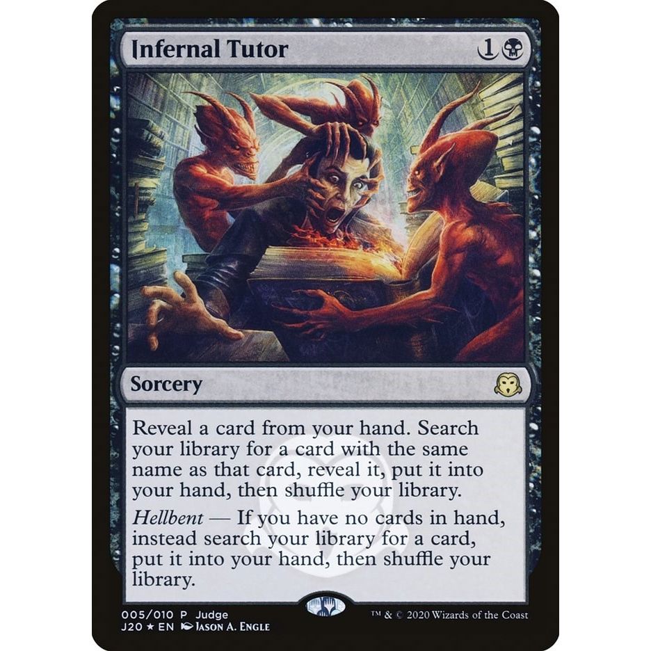 Image for Infernal Tutor (5) (JDG) - Magic: The Gathering
