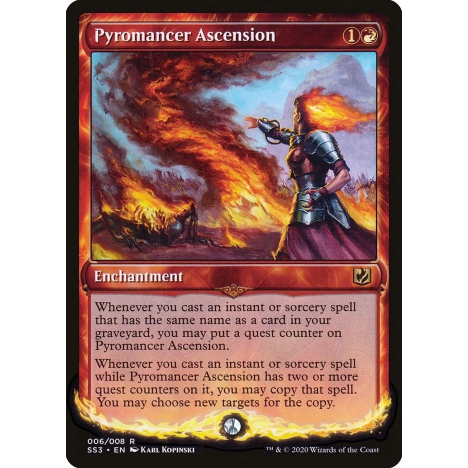 Image for Pyromancer Ascension (6) (SS3) - Magic: The Gathering