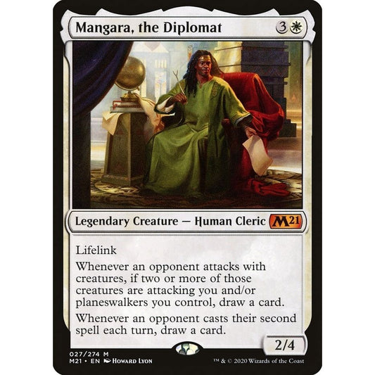 Image for Mangara, the Diplomat (27) (M21) - Magic: The Gathering