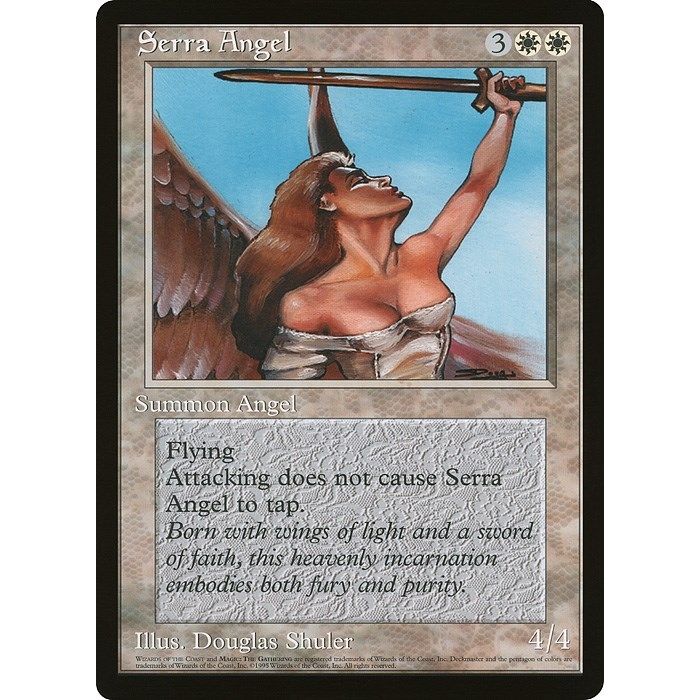 Image for Serra Angel (Wizards of the Coast Caravan Tours) (OVER) - Magic: The Gathering