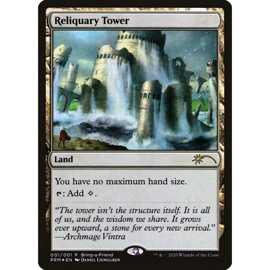 Image for Reliquary Tower (Bring a Friend Promo) (1) (UMP) - Magic: The Gathering