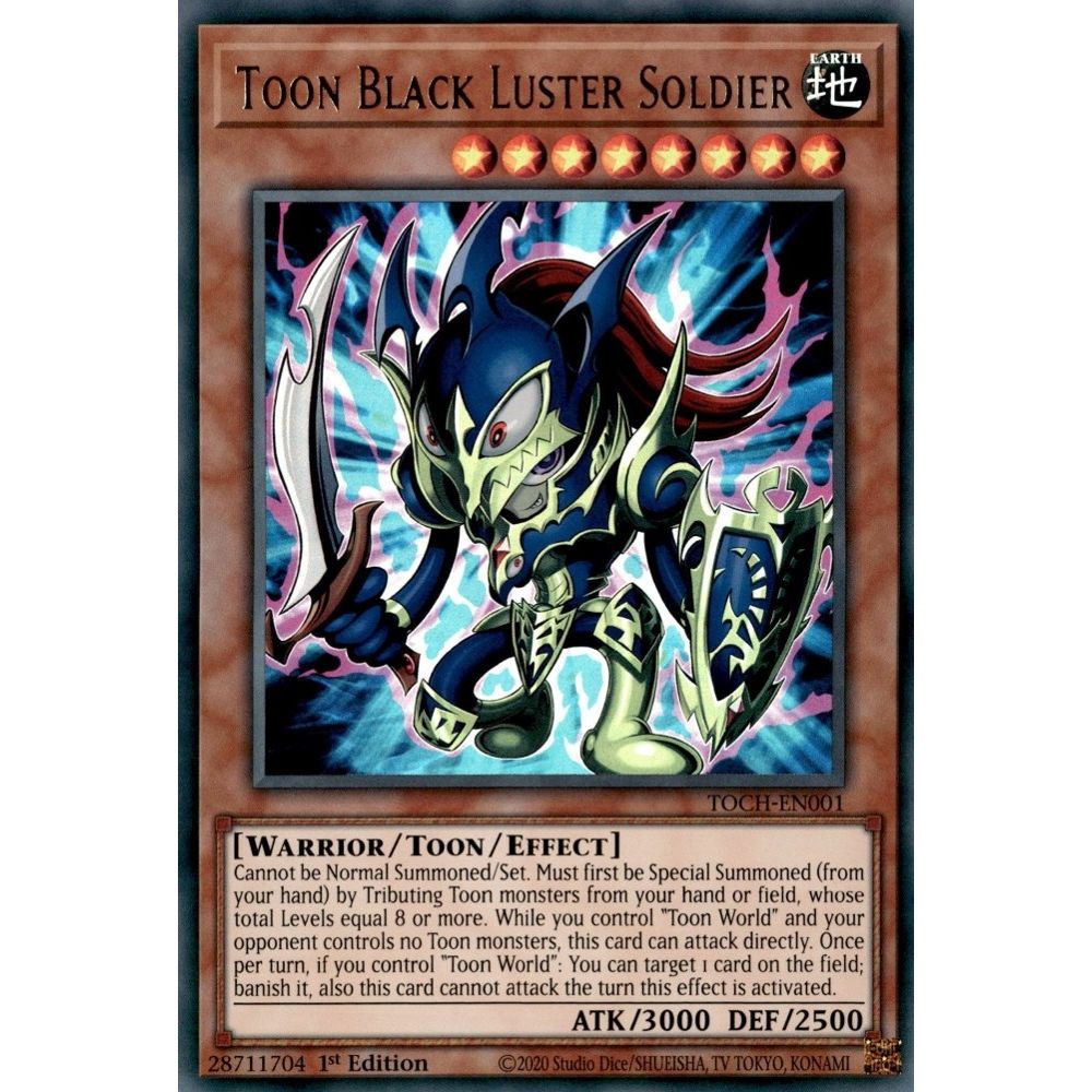 Image for Toon Black Luster Soldier (TOCH-EN001) (TOCH) - YuGiOh