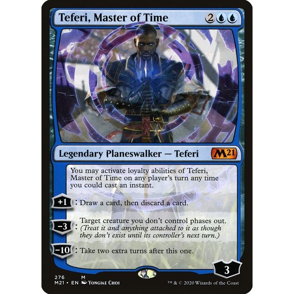 Image for Teferi, Master of Time (276) (276) (M21) - Magic: The Gathering