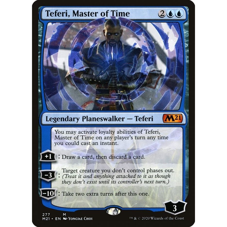 Image for Teferi, Master of Time (277) (277) (M21) - Magic: The Gathering