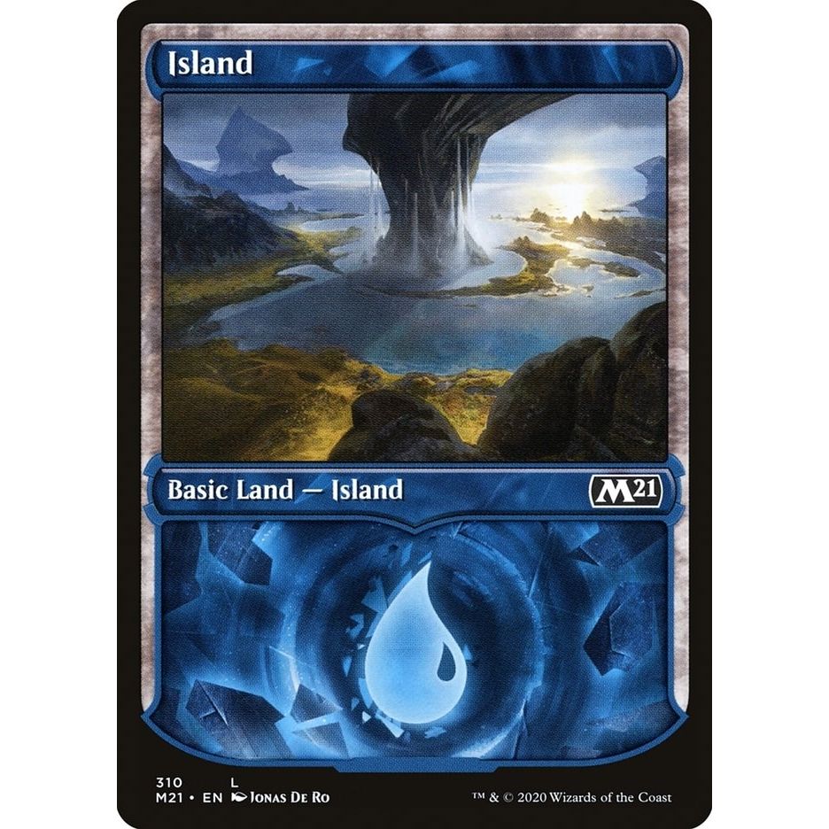 Image for Island (Showcase) (310) (M21) - Magic: The Gathering
