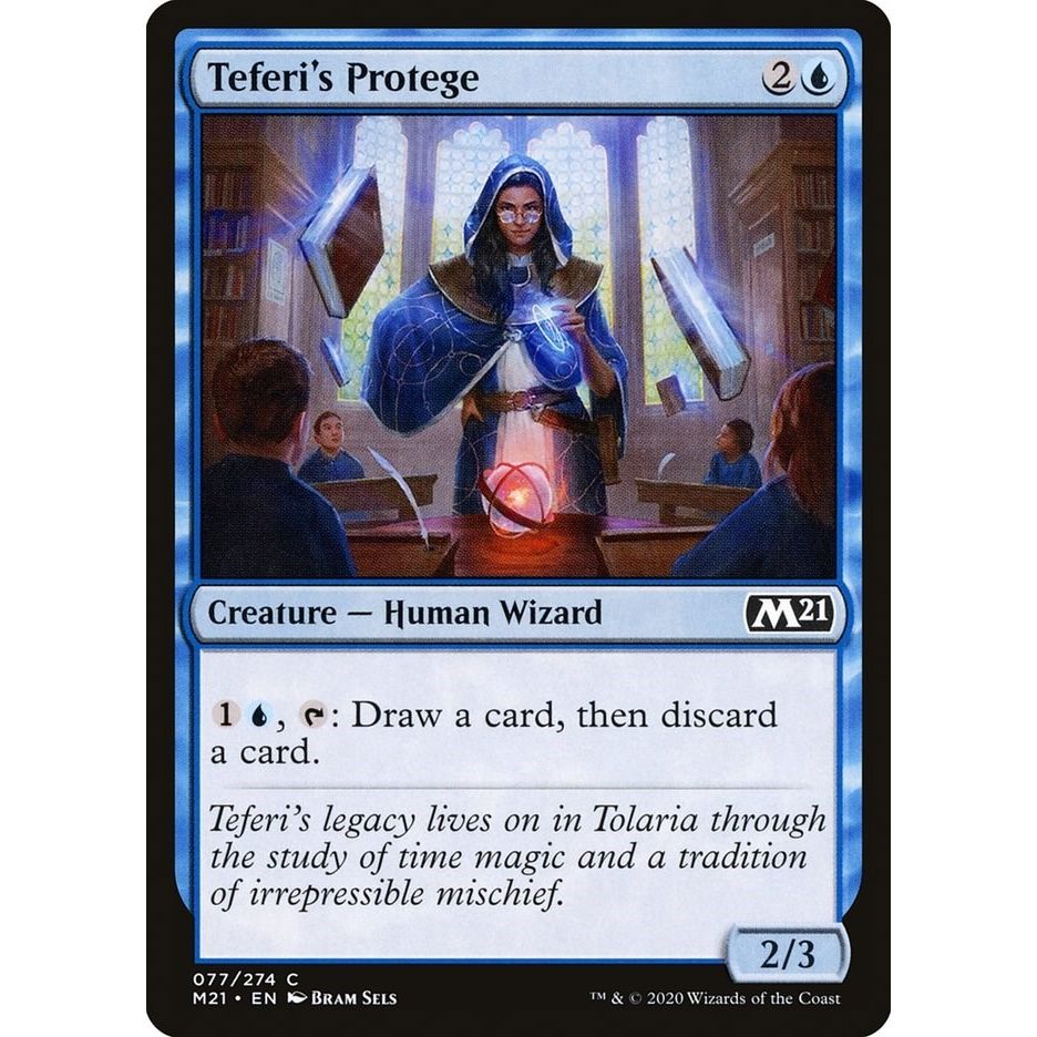 Image for Teferi's Protege (77) (M21) - Magic: The Gathering