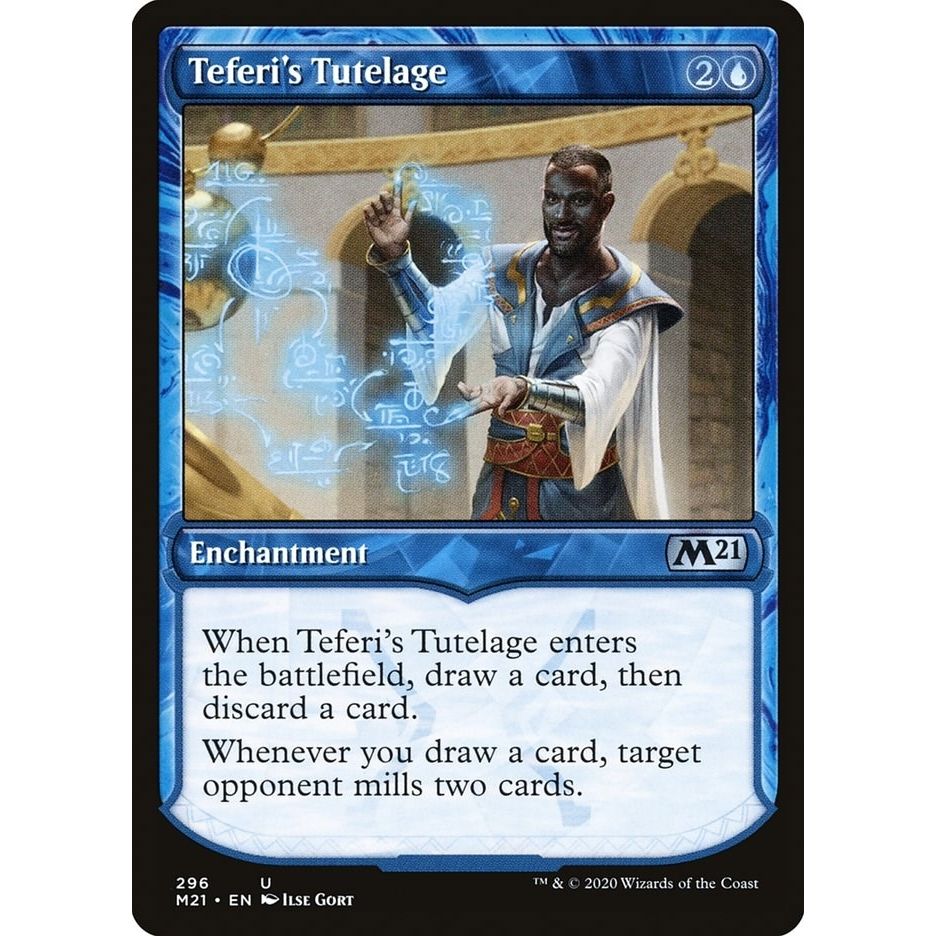 Image for Teferi's Tutelage (Showcase) (296) (M21) - Magic: The Gathering