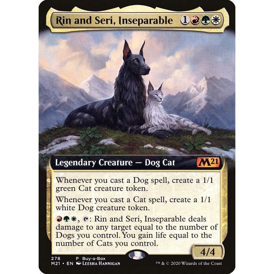 Image for Rin and Seri, Inseparable (278) (BABP) - Magic: The Gathering