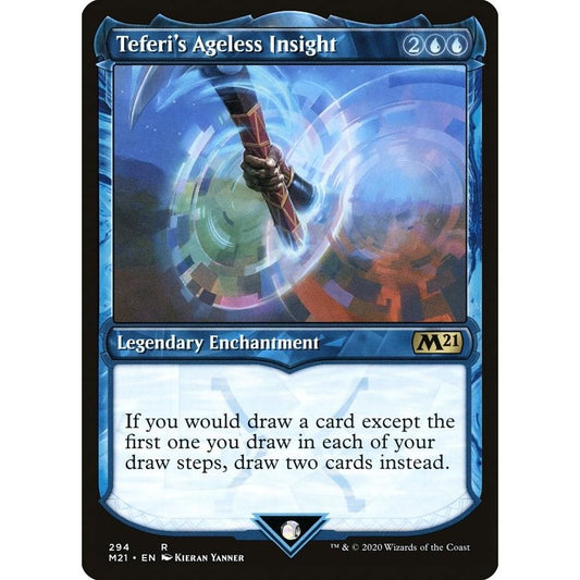 Image for Teferi's Ageless Insight (Showcase) (294) (M21) - Magic: The Gathering