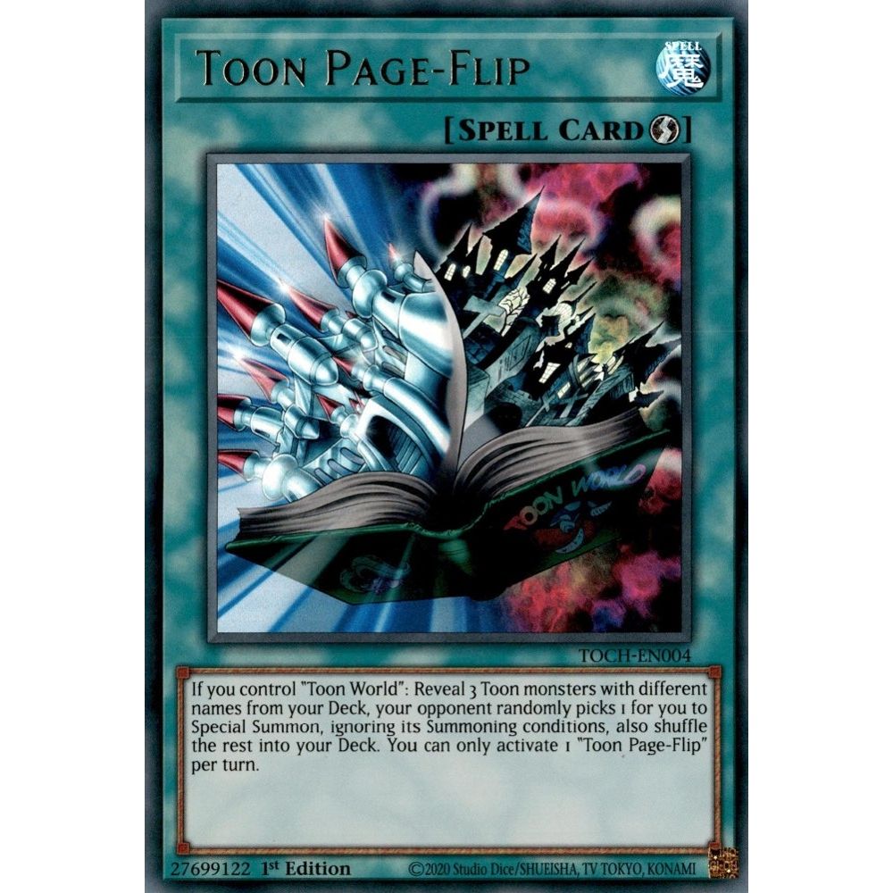 Image for Toon Page-Flip (TOCH-EN004) (TOCH) - YuGiOh