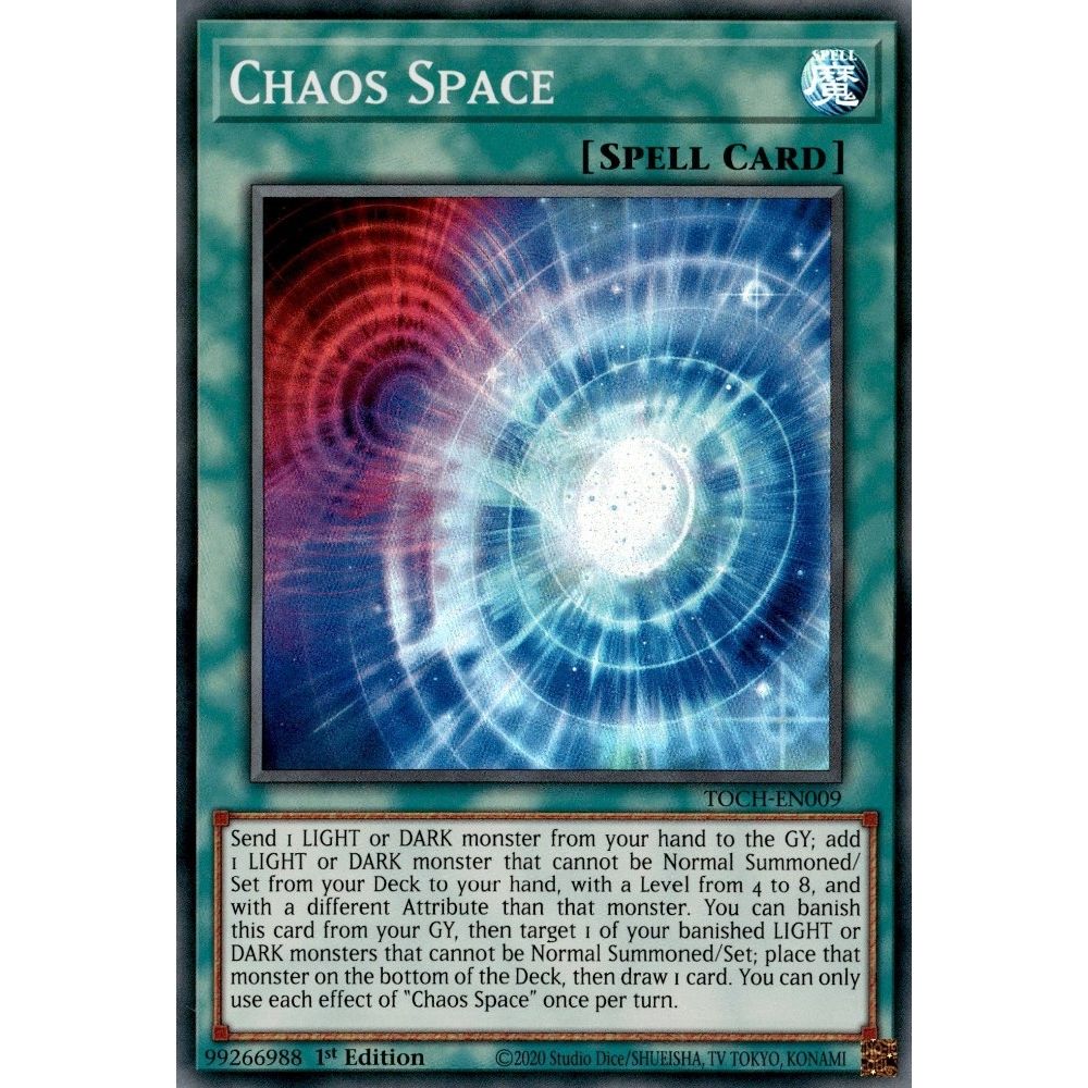 Image for Chaos Space (TOCH-EN009) (TOCH) - YuGiOh