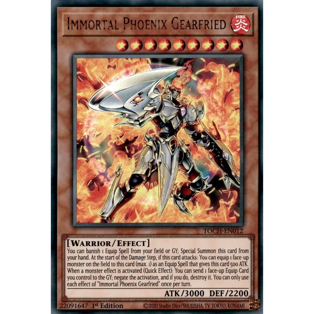 Image for Immortal Phoenix Gearfried (TOCH-EN012) (TOCH) - YuGiOh