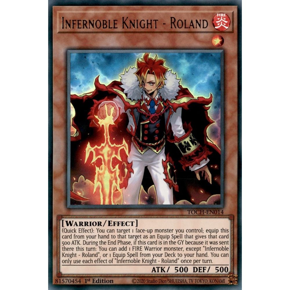 Image for Infernoble Knight - Roland (TOCH-EN014) (TOCH) - YuGiOh