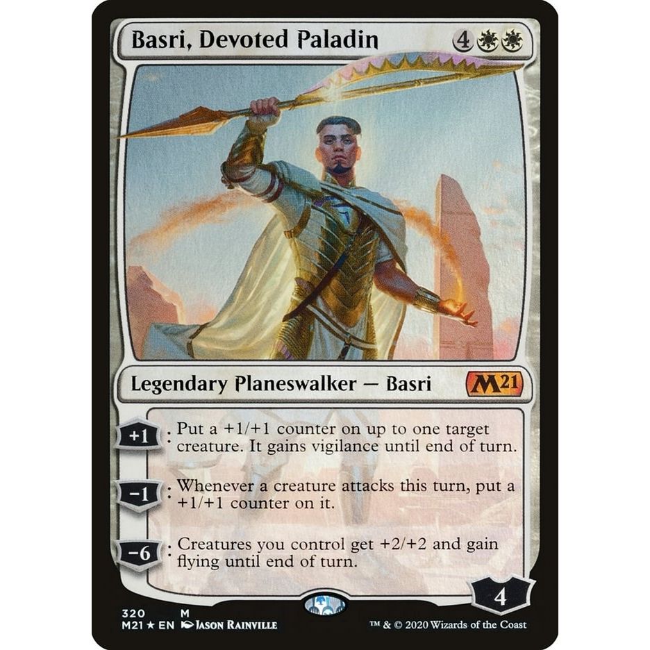 Image for Basri, Devoted Paladin (320) (M21) - Magic: The Gathering