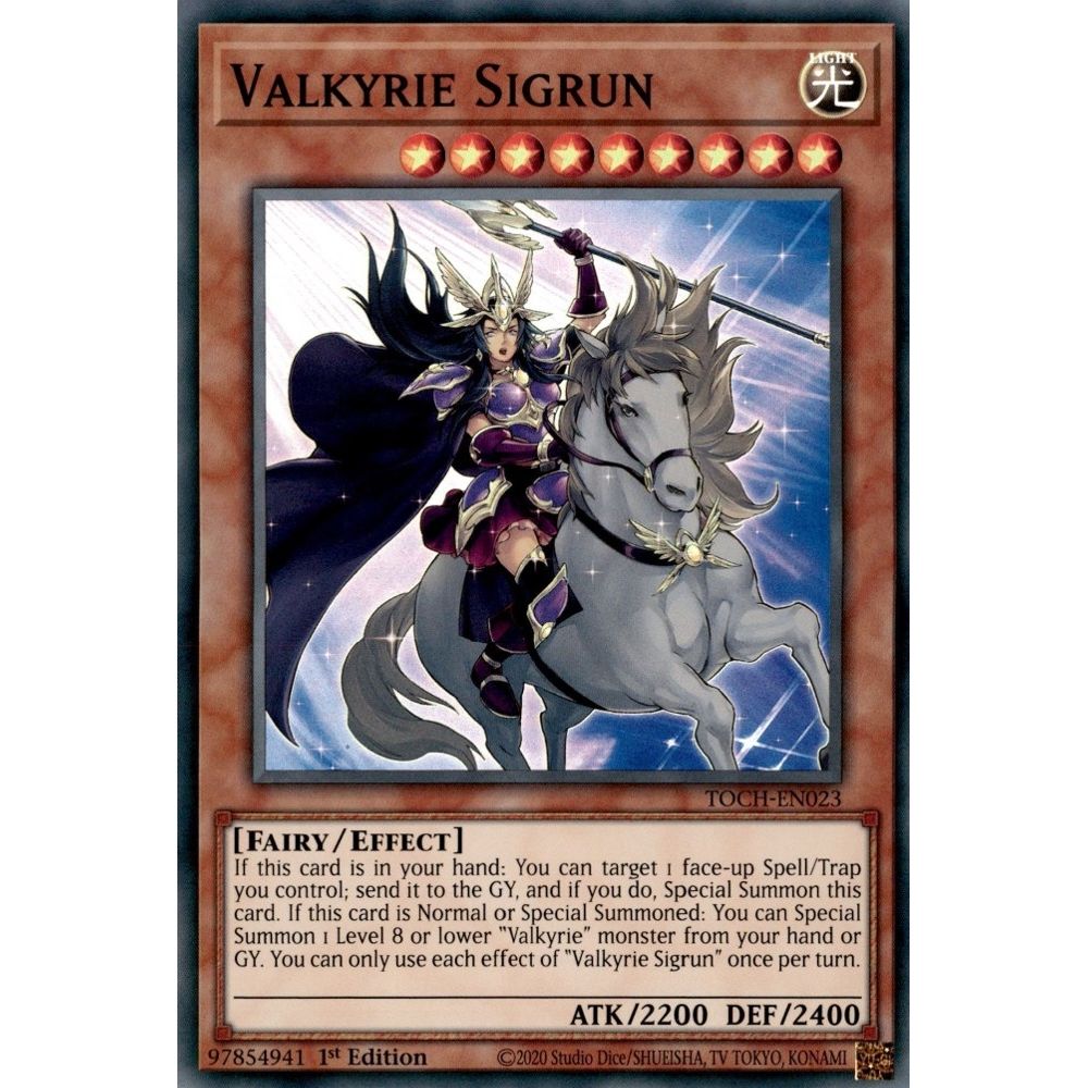 Image for Valkyrie Sigrun (TOCH-EN023) (TOCH) - YuGiOh