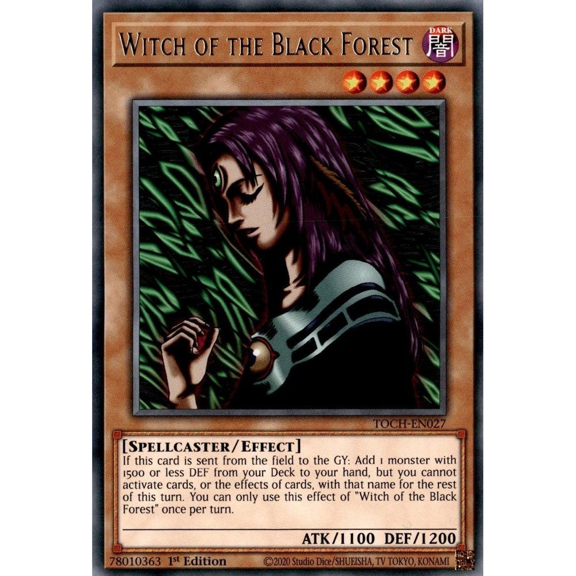 Image for Witch of the Black Forest (TOCH-EN027) (TOCH) - YuGiOh