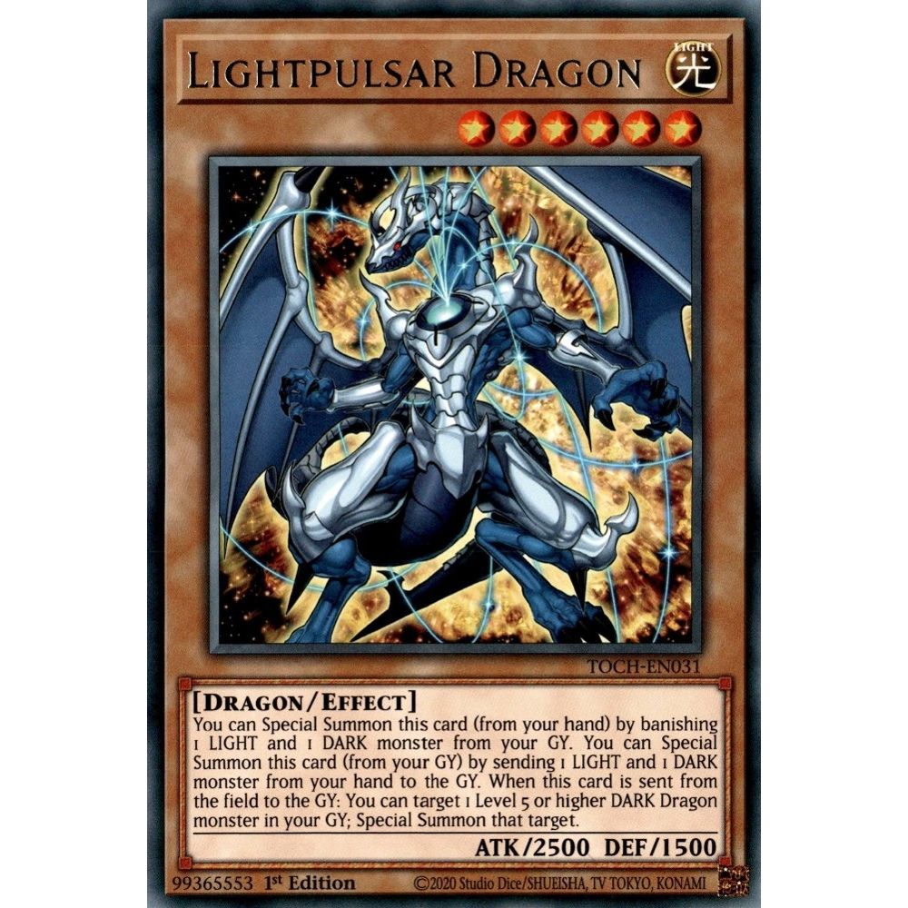 Image for Lightpulsar Dragon (TOCH-EN031) (TOCH) - YuGiOh