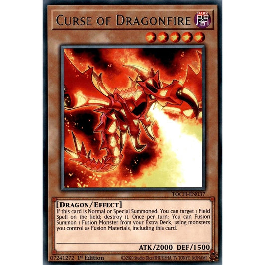 Image for Curse of Dragonfire (TOCH-EN037) (TOCH) - YuGiOh