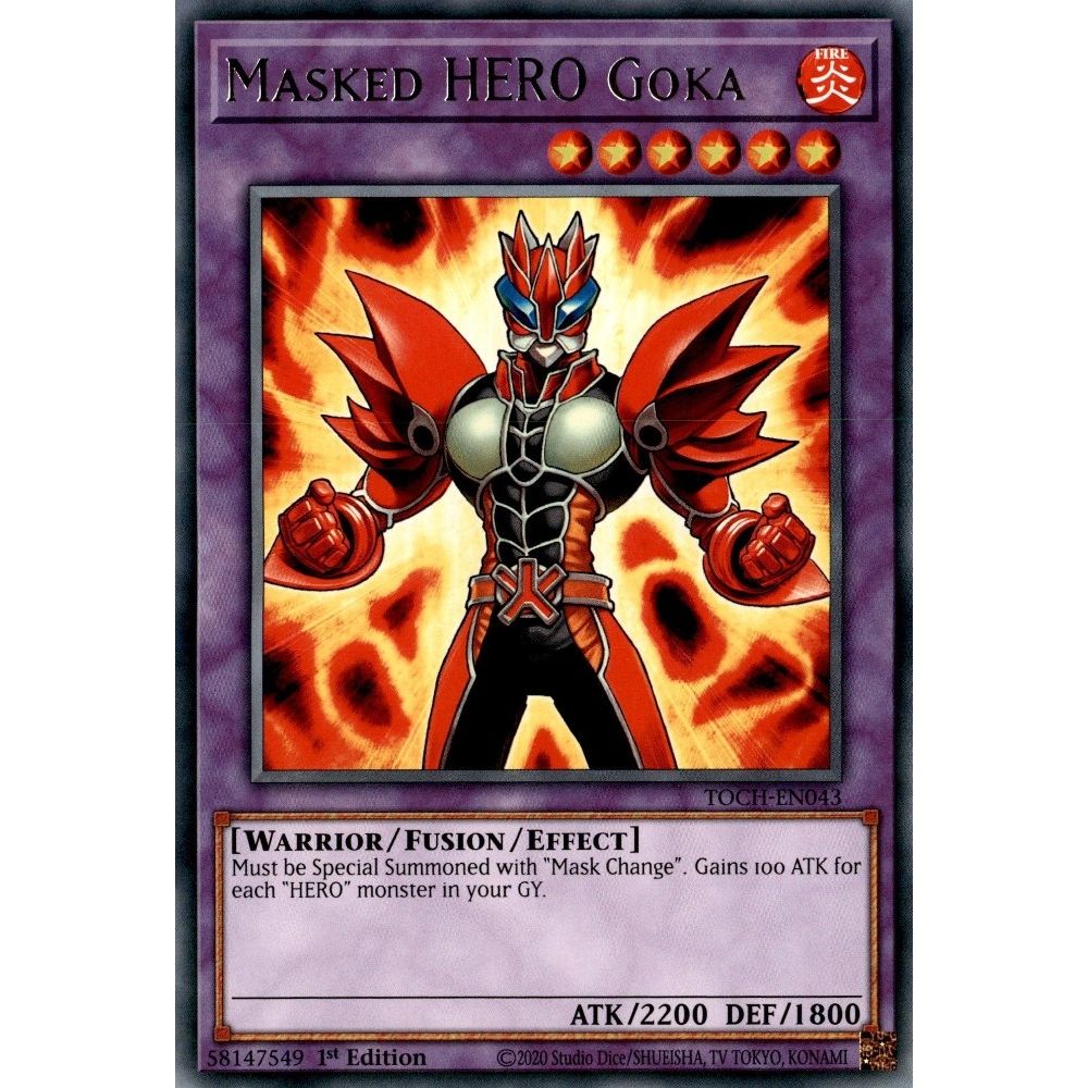 Image for Masked HERO Goka (TOCH-EN043) (TOCH) - YuGiOh