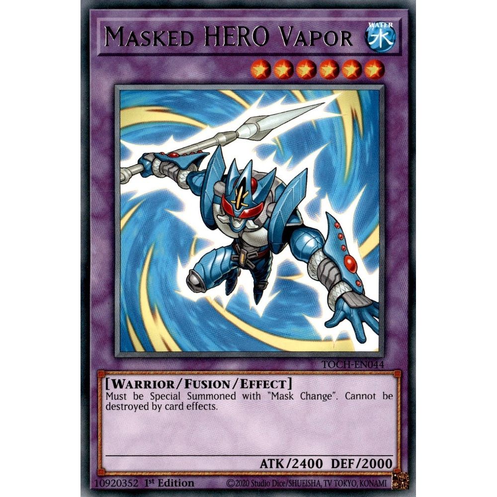 Image for Masked HERO Vapor (TOCH-EN044) (TOCH) - YuGiOh