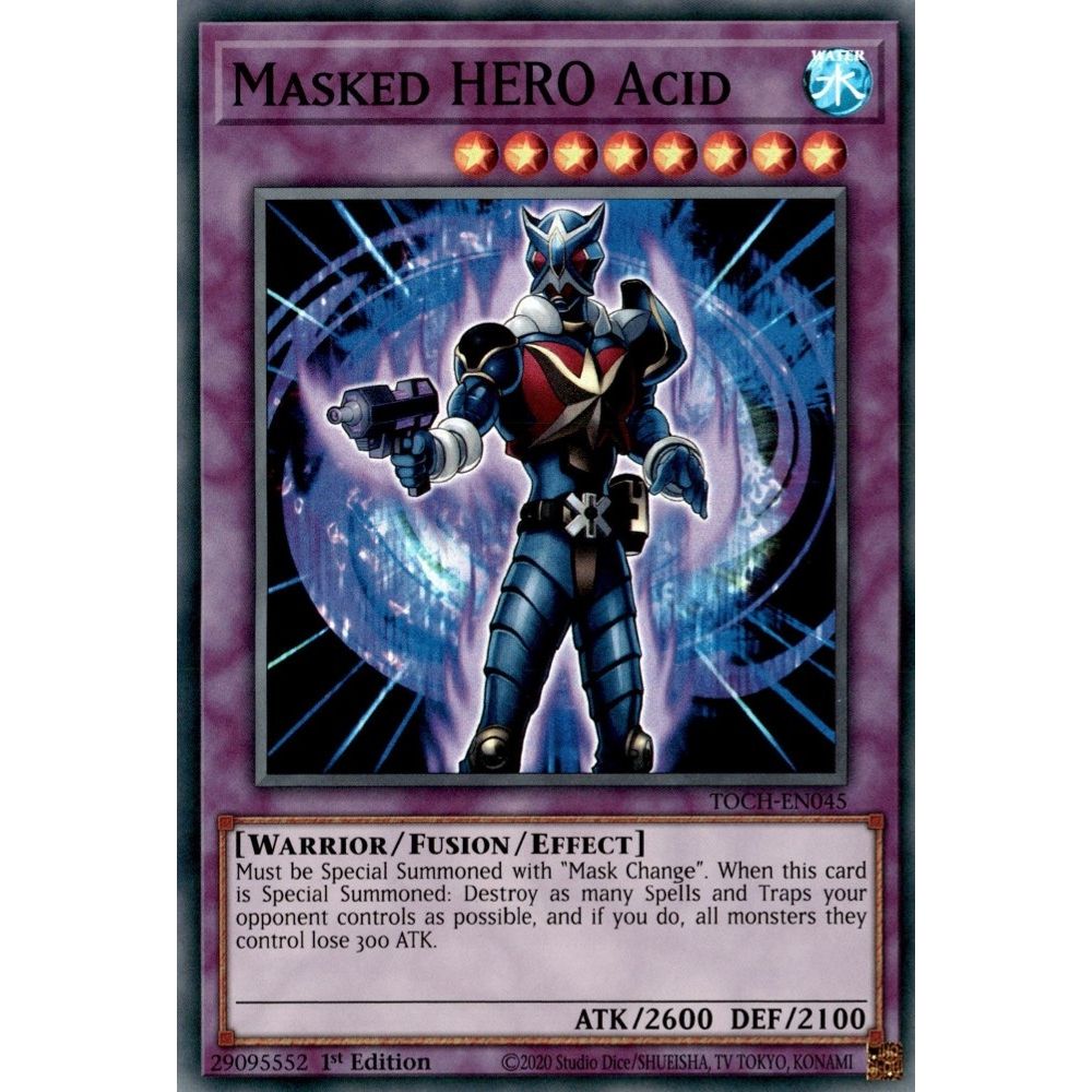 Image for Masked HERO Acid (TOCH-EN045) (TOCH) - YuGiOh