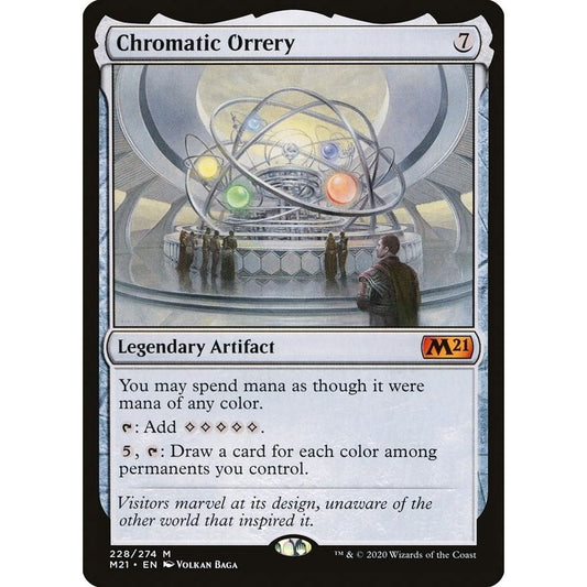 Image for Chromatic Orrery (228) (M21) - Magic: The Gathering