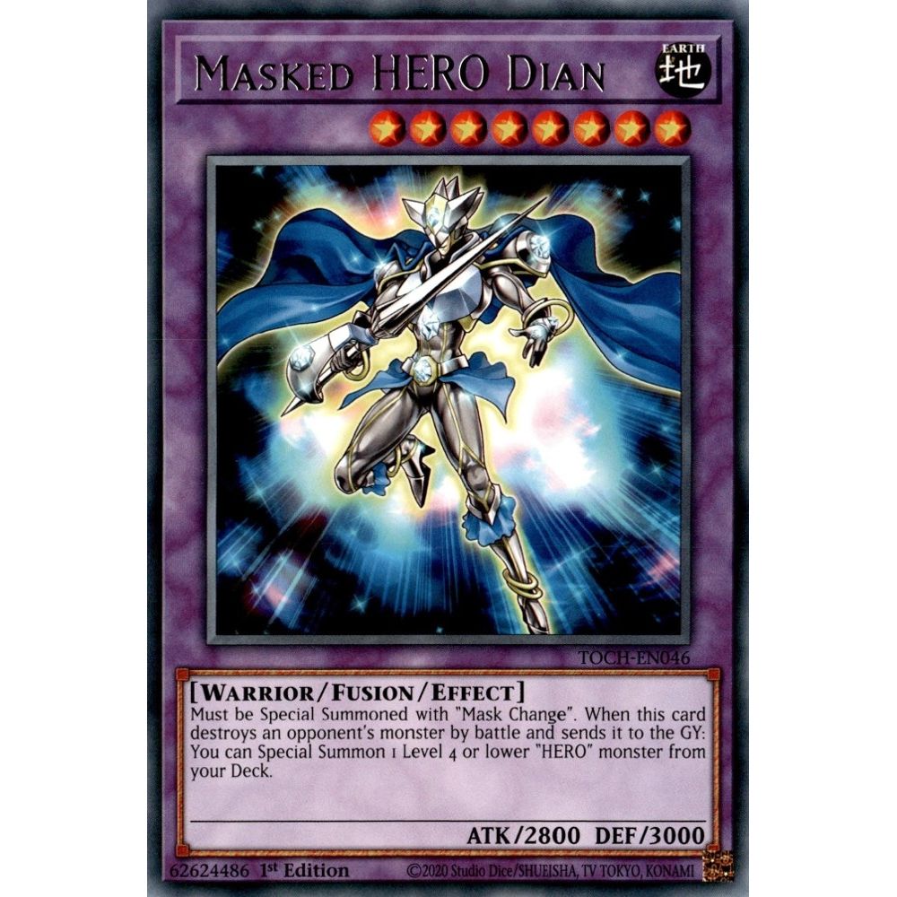 Image for Masked HERO Dian (TOCH-EN046) (TOCH) - YuGiOh