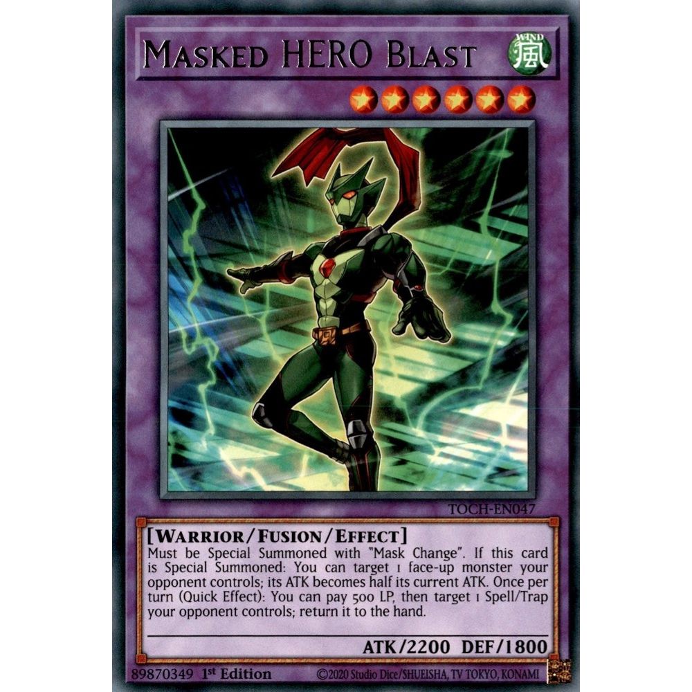Image for Masked HERO Blast (TOCH-EN047) (TOCH) - YuGiOh
