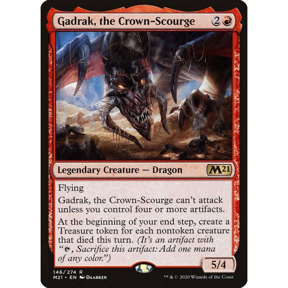 Image for Gadrak, the Crown-Scourge (146) (M21) - Magic: The Gathering