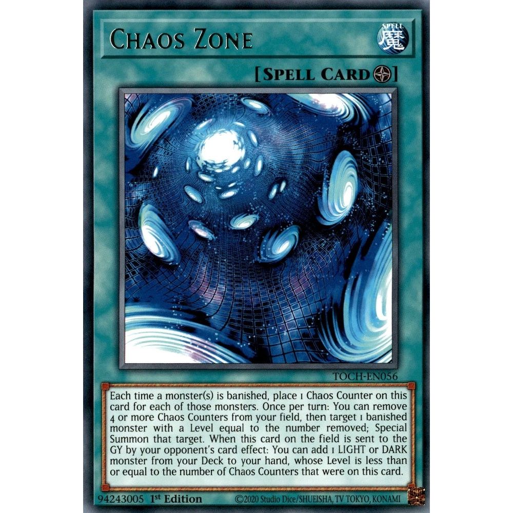 Image for Chaos Zone (TOCH-EN056) (TOCH) - YuGiOh